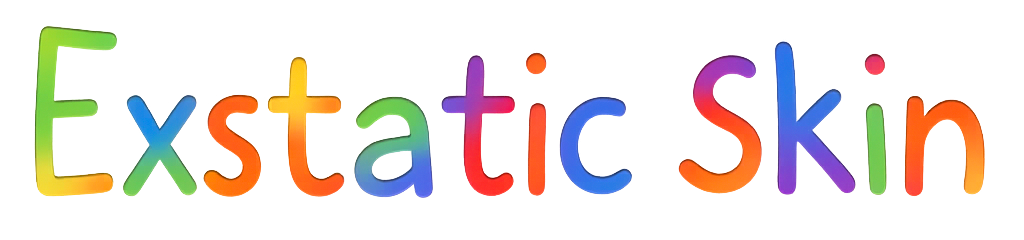 Logo transparent arc-en-ciel de la boutique Exstatic Skin – Exstatic Designs, Xavier Gaillot