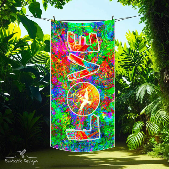 Serviette géante Tantra & Massage – Jungle d’Amour